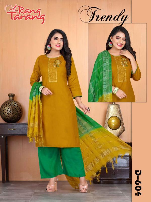 Rang Tarang Fantastic 4 Fancy Embroidery Readymade Salwar 